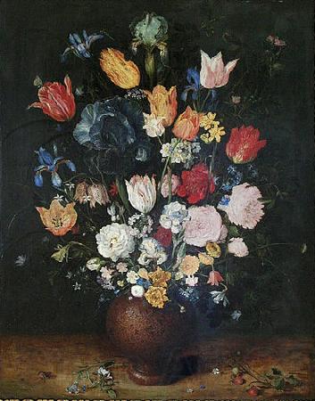 Jan Brueghel Bouquet of Flowers Spain oil painting art
